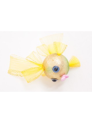 Рыбка -шар тропическая 20х22 d-9 см декоративная