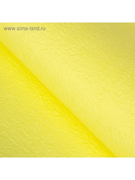 Бумага рельефная Ярко-Желтая 64 х 64 см