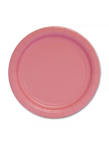 Тарелка бумага Pink набор 8 шт 17 см