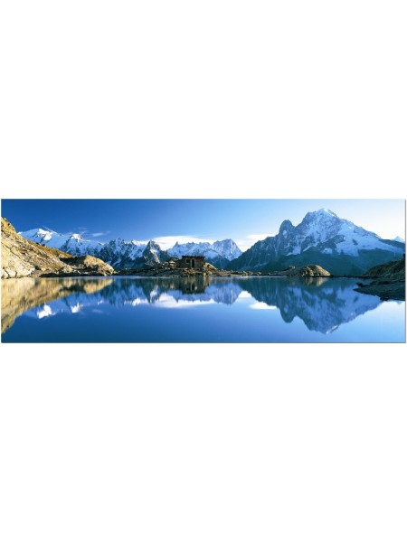 1000 элементов пазл Белое озеро Мон Блан панорама
