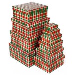 Картонные коробки прямоугольные и квадратные для подарков крышка-дно картон квадратные Блеск