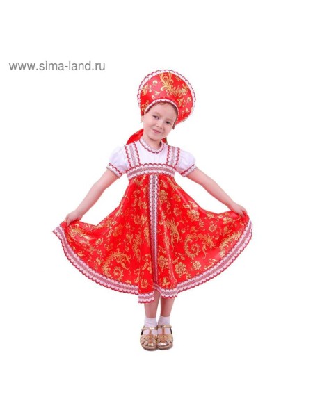 Русский народный костюм рост 98-104 см