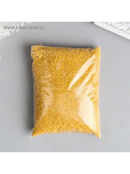 Песок темно-желтый 100 гр
