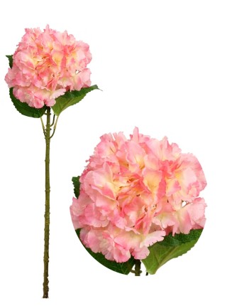 Гортензия цветок искусственный высота 70 см