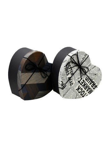 Коробка картон сердце LX14-102