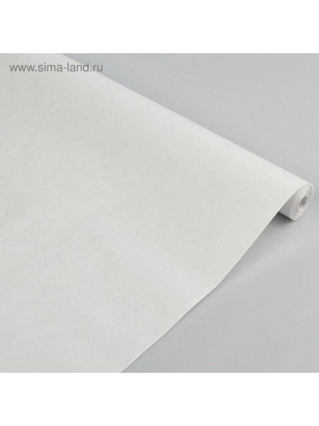Бумага крафт 50 см х10 м цвет белый