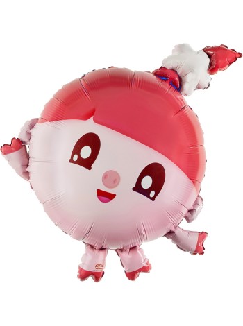 Фольга шар фигура Малышарики Нюшенька 36"/91 см