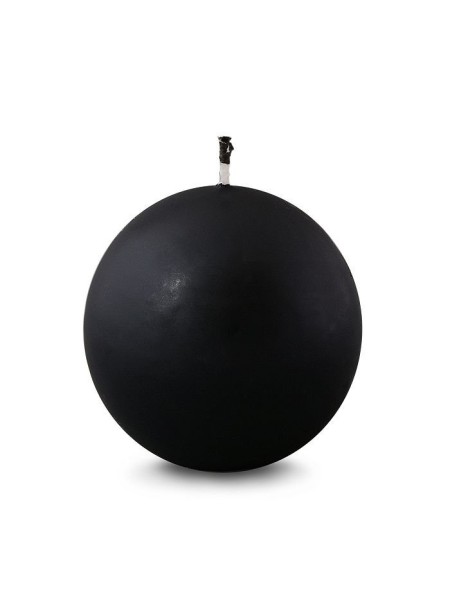 Свеча шар 5,5 см цвет черный