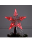 Электрогирлянда Звезда 16 х16 см пластик ёлочная LED 10 фиксинг свечение цвет красный