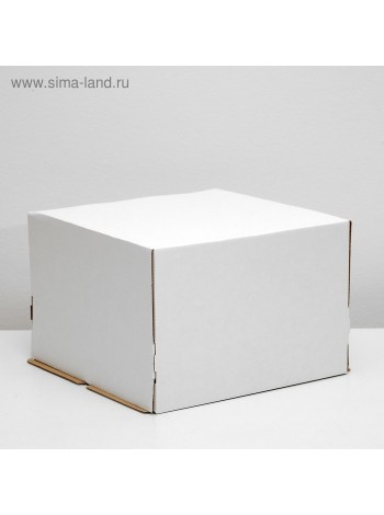 Коробка кондитерская 30 х30 х20 см