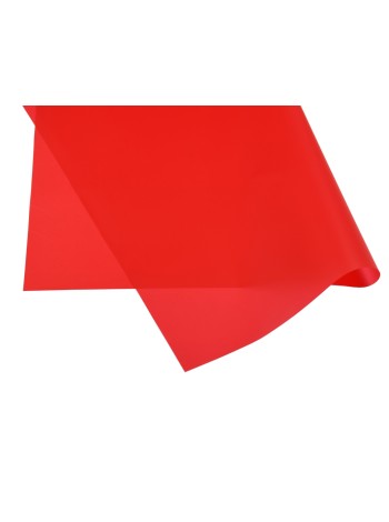 Пленка 58 х58 см 20 л матовая цвет красный HS-3-3