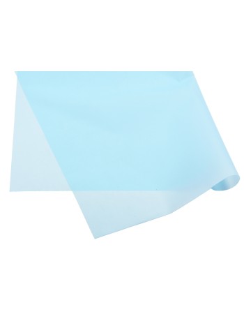 Пленка 58 х58 см 20 л матовая цвет голубой HS-3-3