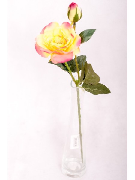 Роза цветок искусственный 40см