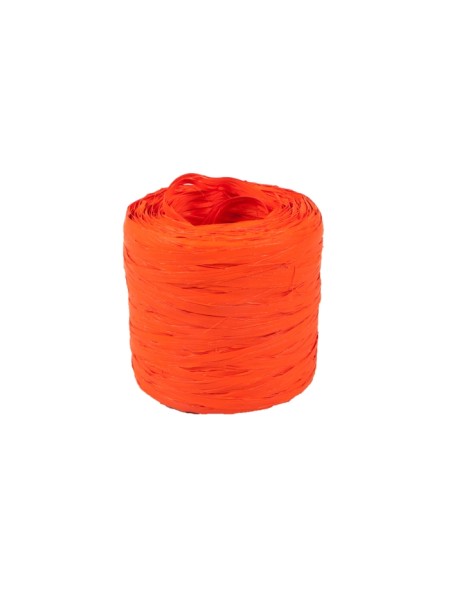 Рафия 200 м синтетическая цвет оранжевый PL 10 арт.00050134