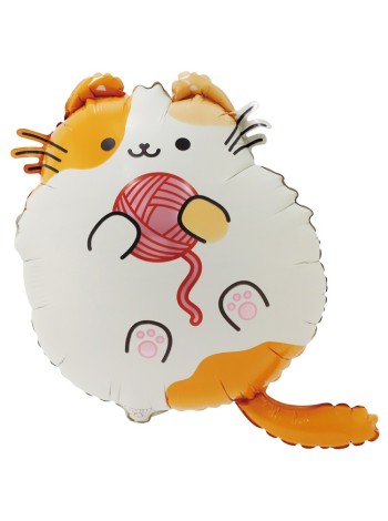 Фольга шар фигура ПушМяу 27"/69 см Китай