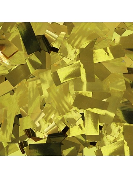 Конфетти прямоугольное фольга золото 300 гр