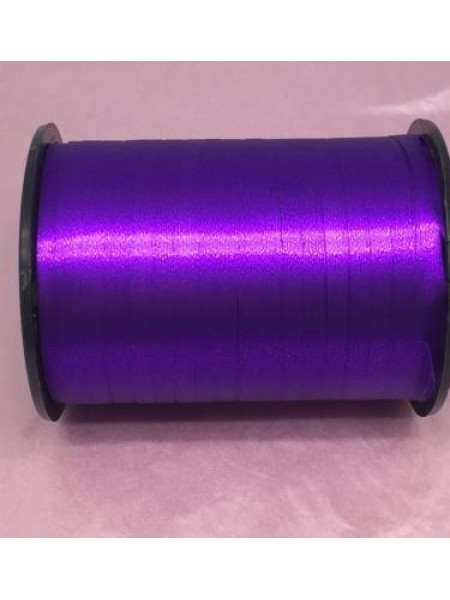Лента полипропилен 0,5 см х250 ярд металл/матовый цвет фиолетовый 07