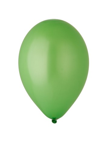 И12"/12 пастель зеленый шар воздушный