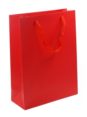 Пакет ламинированный 30 х40 х12 см цвет красный HS-6-42