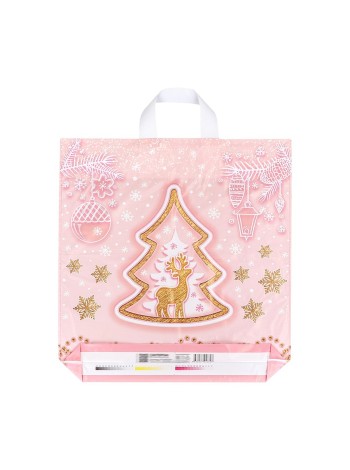 Пакет полиэтилен 40 х42 см Чудеса с петлевой ручкой  1/25