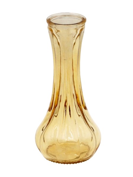 Ваза стекло 16 х7/4,5 см цвет коричневый HS-28-33