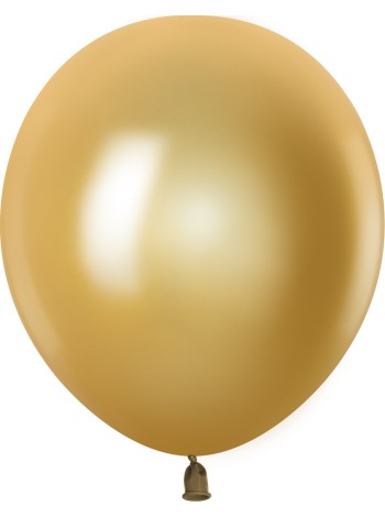 12"/30 см Яркое золото металлик 100 шт Китай