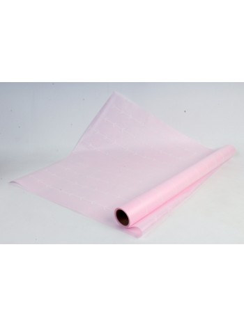 Фетр ламинированный Кустик 60 см х 5 м цвет розовый
