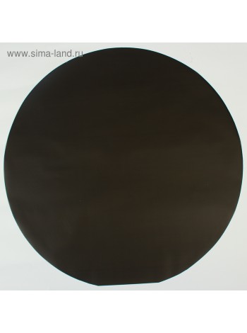 Пленка для цветов 60 х 60 см набор 10 шт круглая, цвет черный