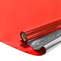 Полисилк 12 1 х50 м красный + серебро (Rosso+Metal)