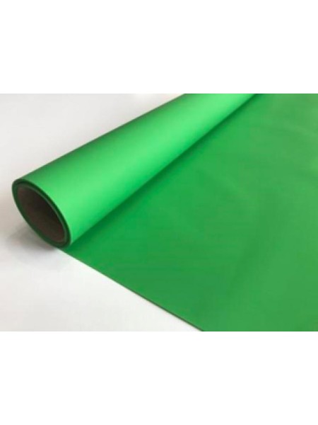 Бумага матовая 50 см х10 м цвет зеленый 2609