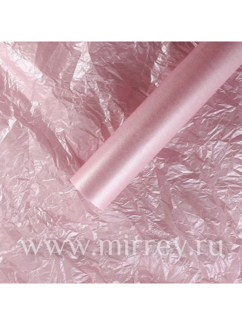 Бумага тишью 50 х70 см 20 л Перламутр цвет ярко-розовый
