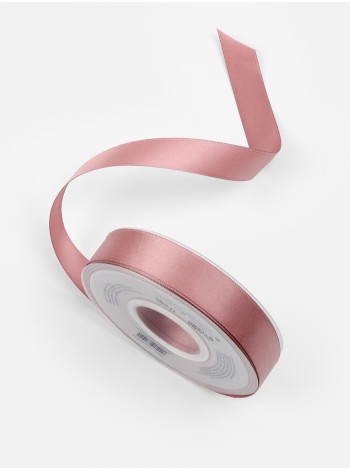 Лента атлас 2 см х23 м 2-х сторонняя цвет нежно-розовый №164