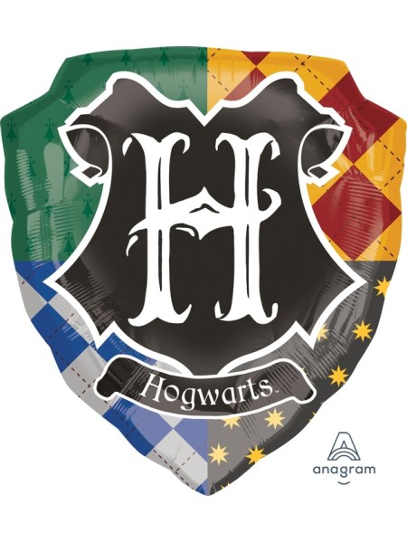 Фольга шар Гарри Поттер герб Хогвартса Р40"/87,5 см Anagram