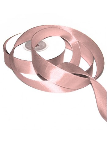 Лента атлас-сатин 2 см х20 м 20/62 цвет нежно-розовый