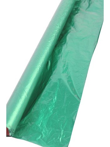 Полисилк металл 100 см х50 м 11/45 зеленый однотонный