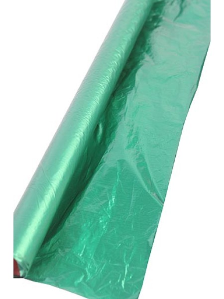 Полисилк металл 100 см х50 м 11/45 зеленый однотонный
