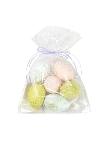 Яйцо подвесное 6 см набор 6 шт цвет в ассортименте Арт. 24HKU0099A