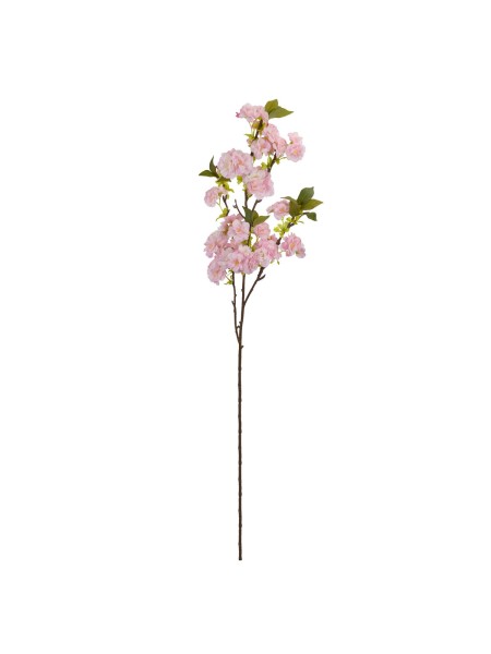 Ветка вишни 98 см  цвет светло-розовый