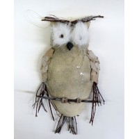 Филин на ветке декор настенный 22 х 43 х 9см