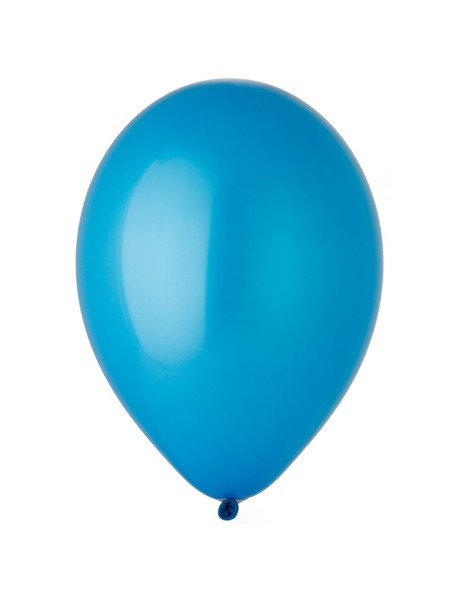 И12"/10 пастель синий шар воздушный