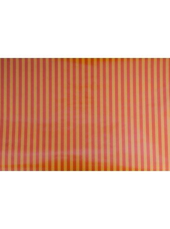 Бумага глянцевая 70 х100 см Полоски цвет Оранжевый