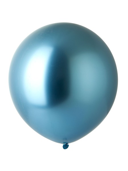 B 250/605 хром Glossy Blue шар латекс 60 см