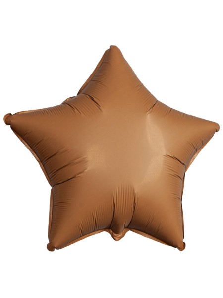 Фольга шар Звезда 18"/46 см Choco Brown FM