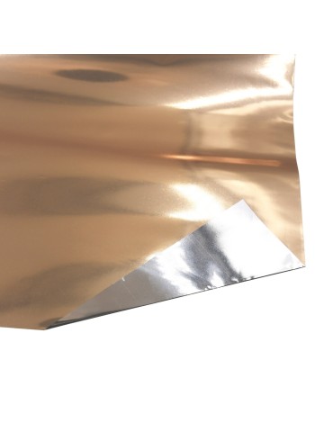 Пленка 58 х58 см 20 л металлик цвет золото/серебро HS-3-12