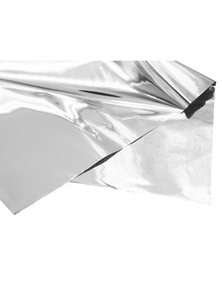 Пленка 58 х58 см 20 л металлик цвет серебро/серебро  HS-3-12