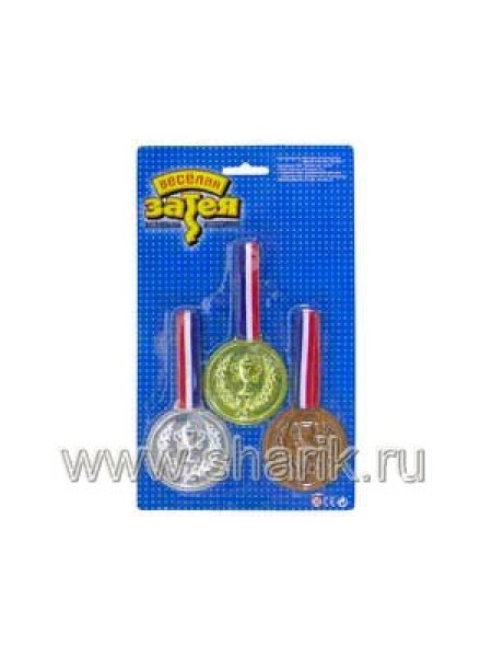 медаль Чемпиона 3 шт