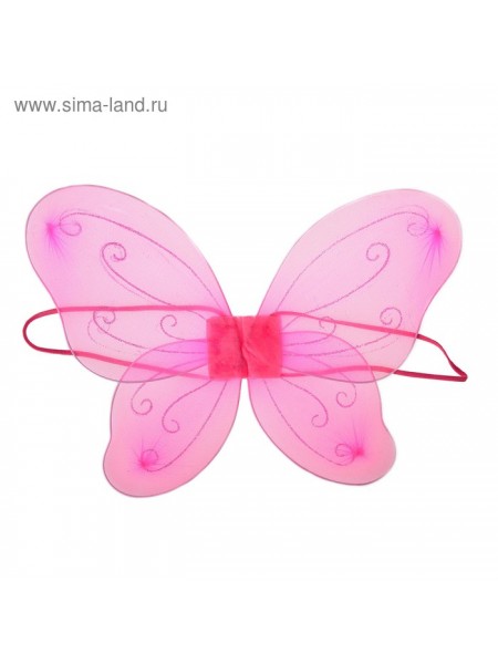 Крылья Фея цвет розовый