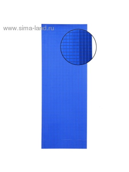 Декор для творчества Синий 10х25 см фольгированный на клеевой основе