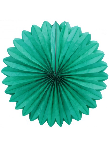 Фант подвеска бумажная 30 см цвет темно-зеленый