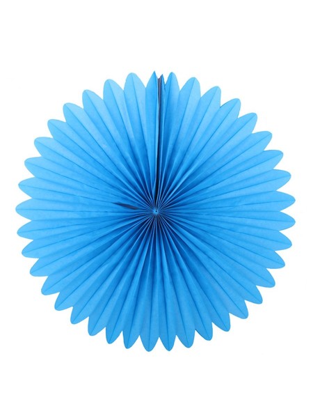 Фант подвеска бумажная 35 см цвет голубой HS-26-11